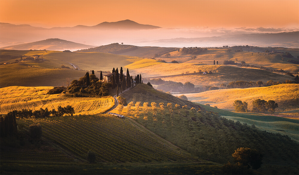 Peter Gee's Italian Odyssey: from Coastal Villages to Hillside Hamlets